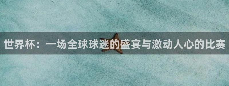 世界杯比赛：世界杯：一场全球球迷的盛宴与激动人心的比赛